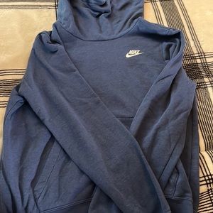 Dark blue Nike hoodie size: S
